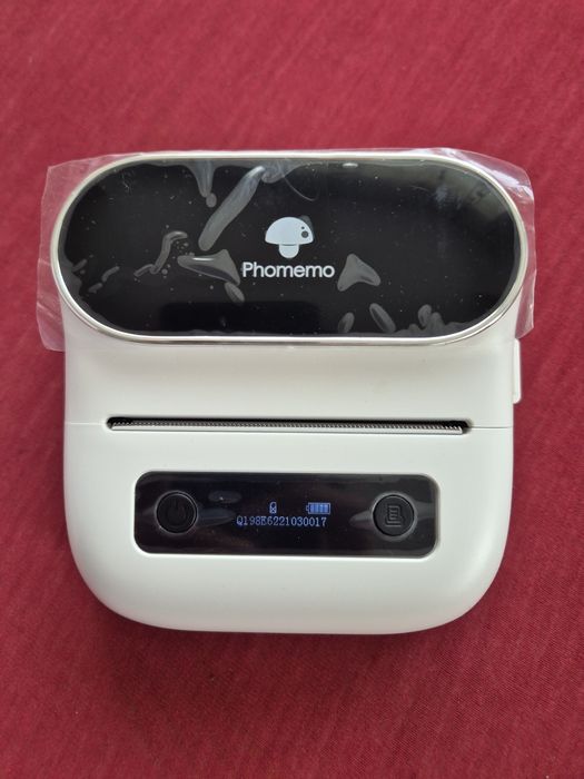 Imprimanta Etichete Phomemo M220 Alba – Bluetooth, USB, Role Cadou