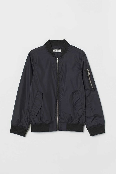 Черно яке-бомбър H&M