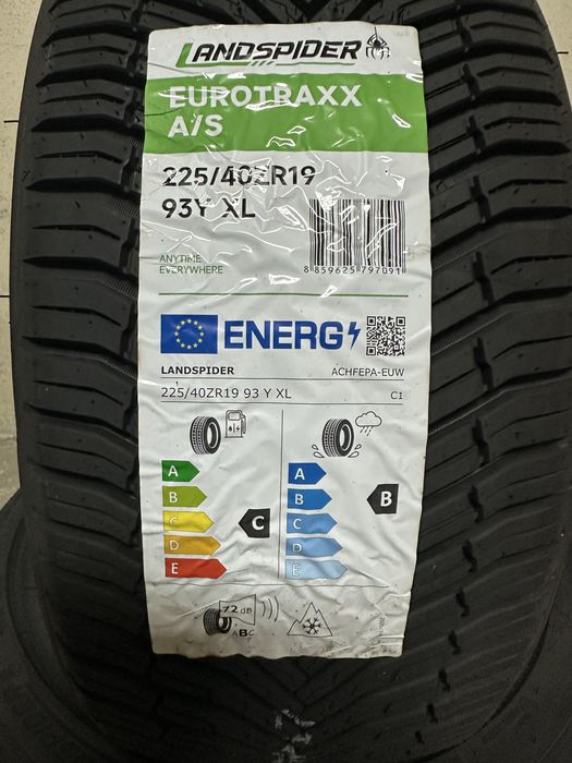 Нови всесезонни гуми LANDSPIDER EUROTRAXX A/S 225/40R19 93Y XL БОРД 2254019
