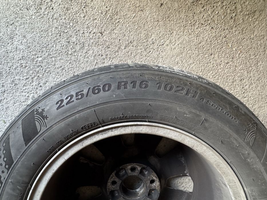 Vand set jante cu cauciucuri de iarna Audi A6