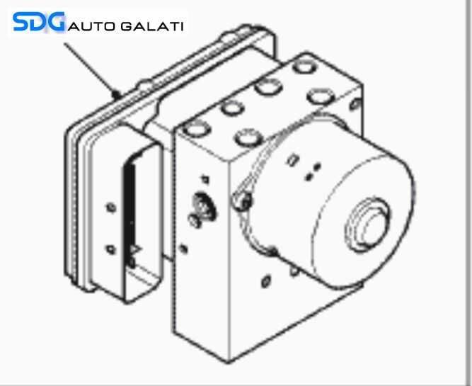 Unitate Modul Pompa ABS Land Rover Freelander 1 1997 - 2006 Cod SRB000200 [X4256]