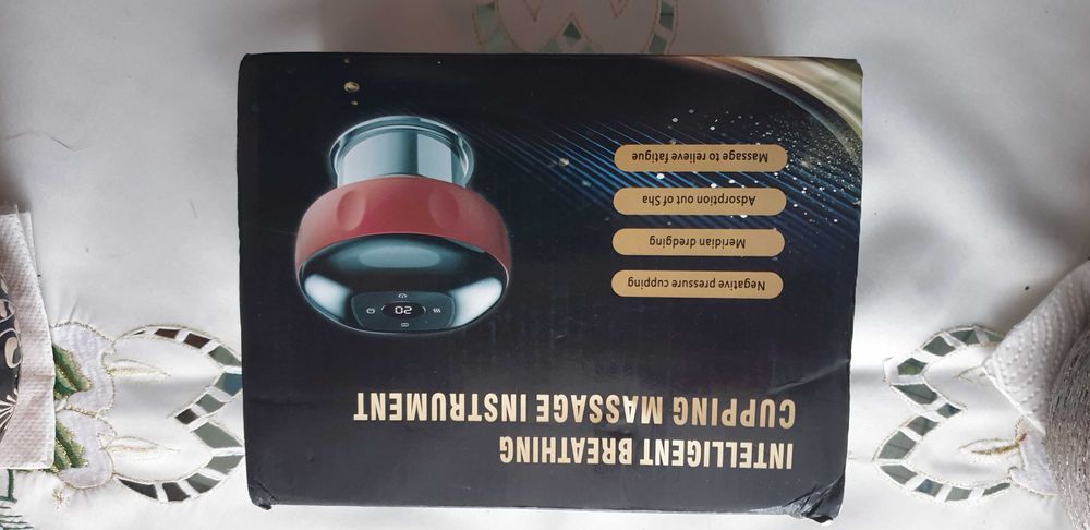 Aparat Masaj Vacuum Electric,cu afisaj  12 niveluri