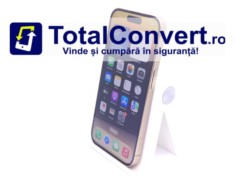 Apple iPhone 14 Pro 256GB Gold 6GB Single, Garantie 24 luni | #D87650