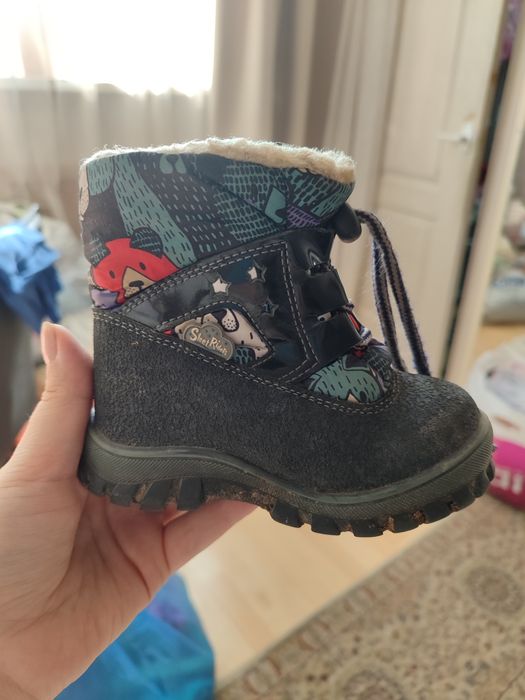 Утеплённые полусапожки ботинки детские