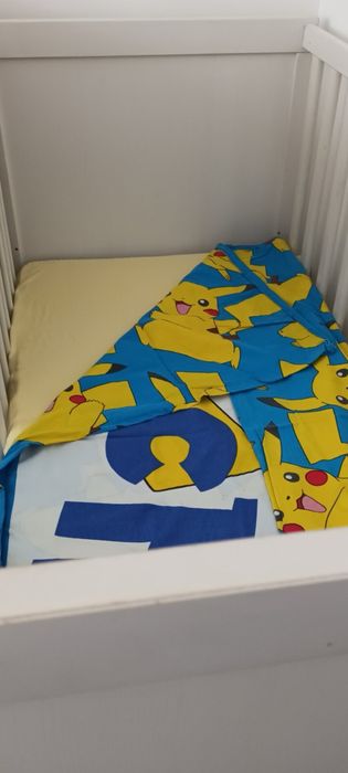 Детско дървено креватче 120 на 60 см.