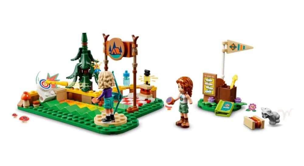 LEGO® Friends 42622 - Лагер за приключения - място за стрелба с лък
