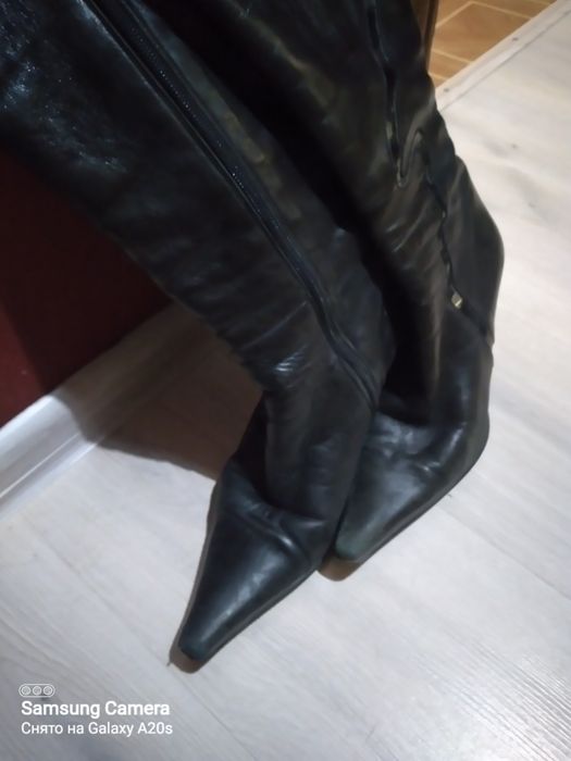 Сапоги женские теплые