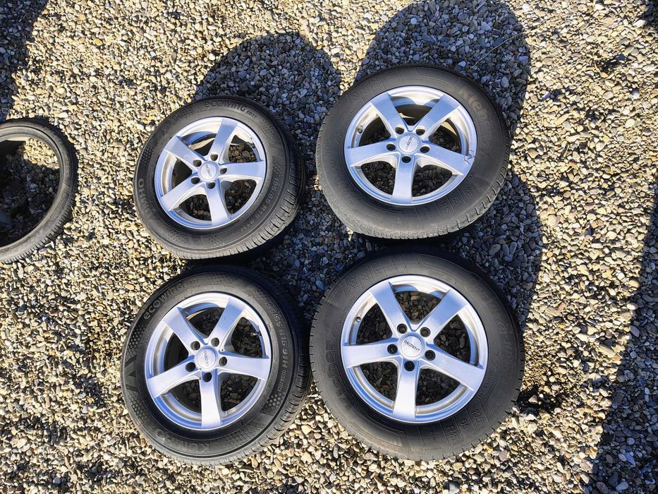 Джанти с гуми 15-ки 5х112 Dezent VW/AUDI/SKODA