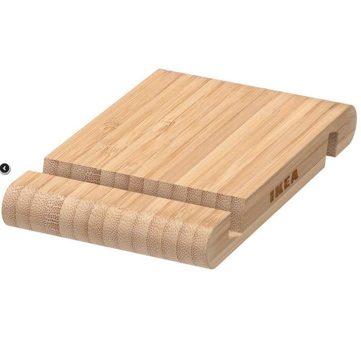 IKEA БЕРГЕНЕС Подставка для смартфона/планшета, бамбук