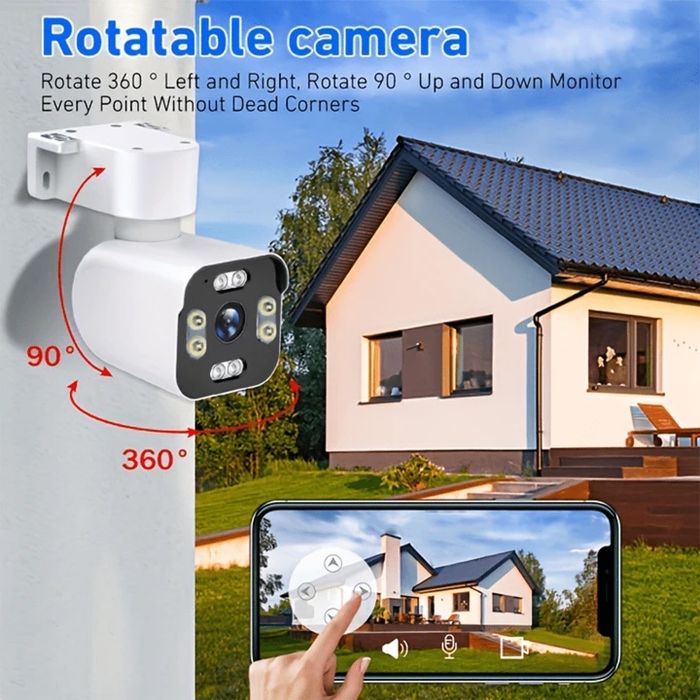 Външна камера с нощно виждане за видеонаблюдение