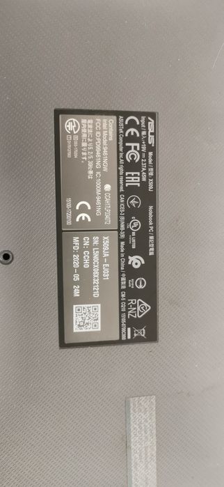 Palmrestu cu tastatura bottom case Asus x509ja