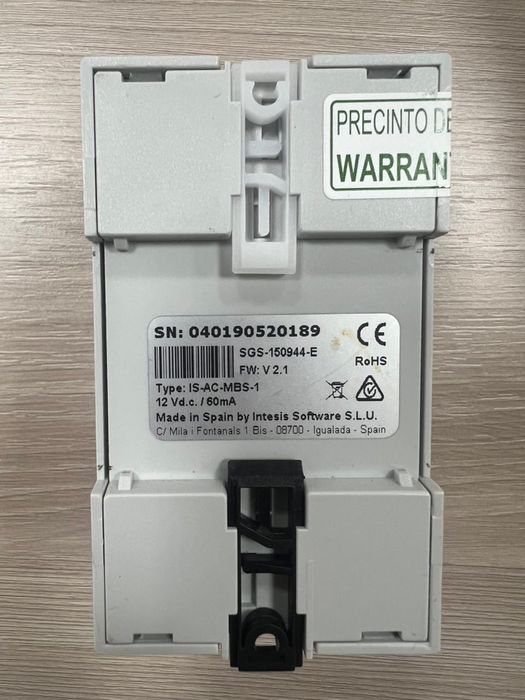 Продаю шлюз Intesis by HMS Networks (EA-A05).