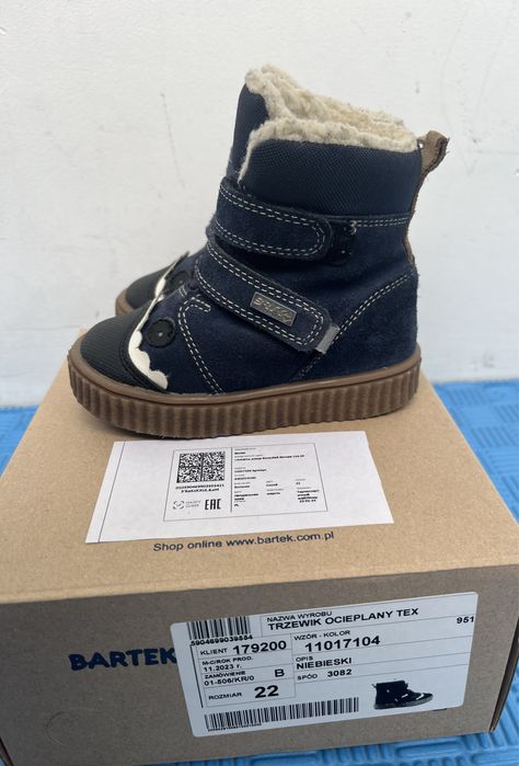 Зимние ботинки Bartek, производство Польша