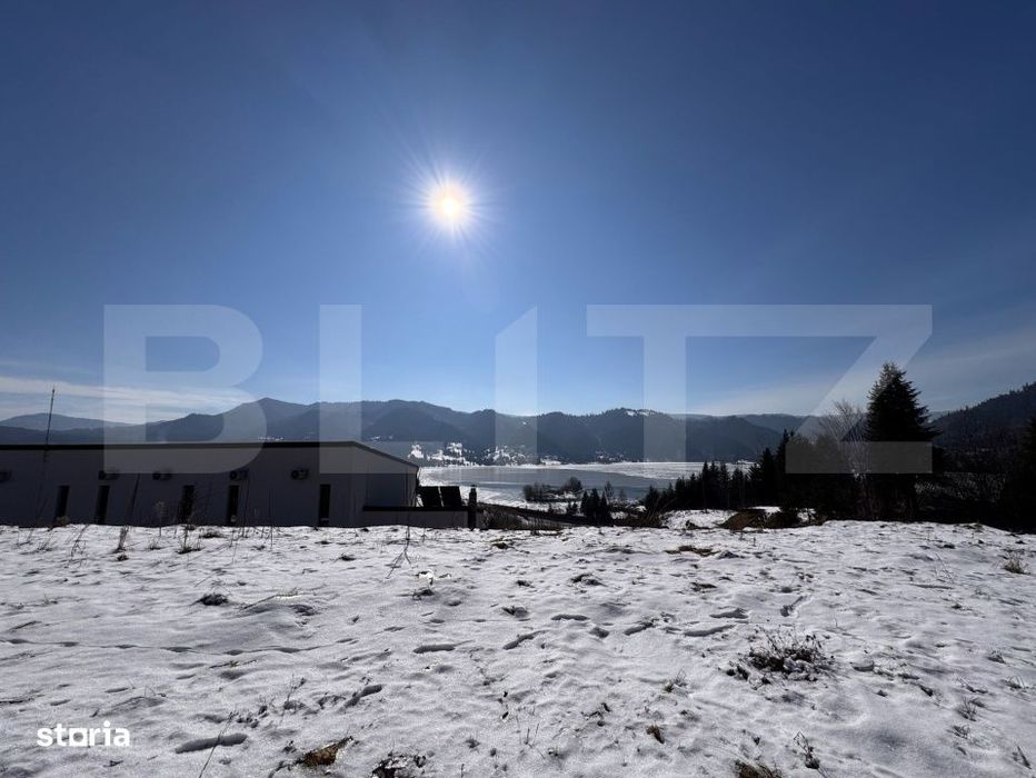 Teren de vanzare la Colibita – cu vedere panoramica spre lac si POTE