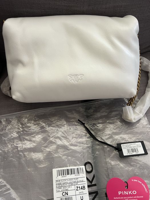 Чанта Pinko от ествесвена кожа