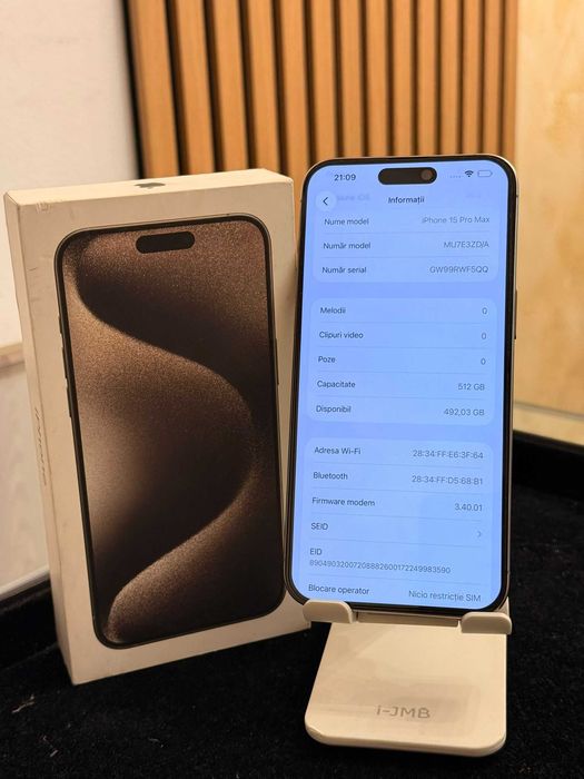 Iphone 15 Pro Max de 512 Gb