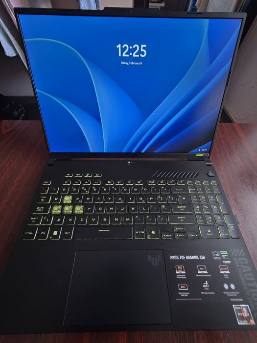 Laptop Gaming ASUS TUF A16 RTX 4050 Ryzen 5 7535hs 16 GB DDR5