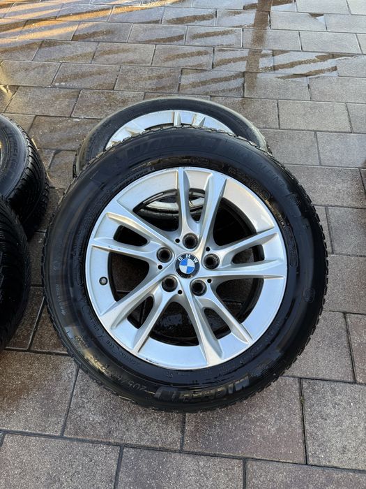 Set jante BMW X1 205/60 R16 + cauciucuri Iarna