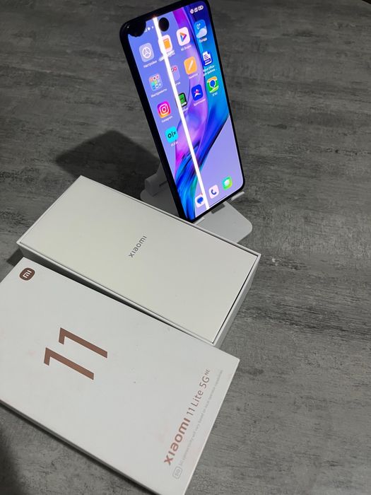 xiaomi mi 11 lite 5g 128гб, с коробкой