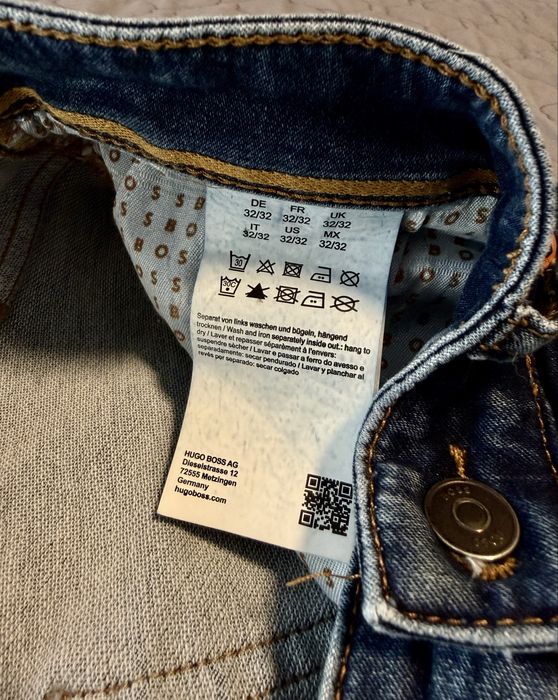 Дънки Hugo Boss 32/32 Slim fit
