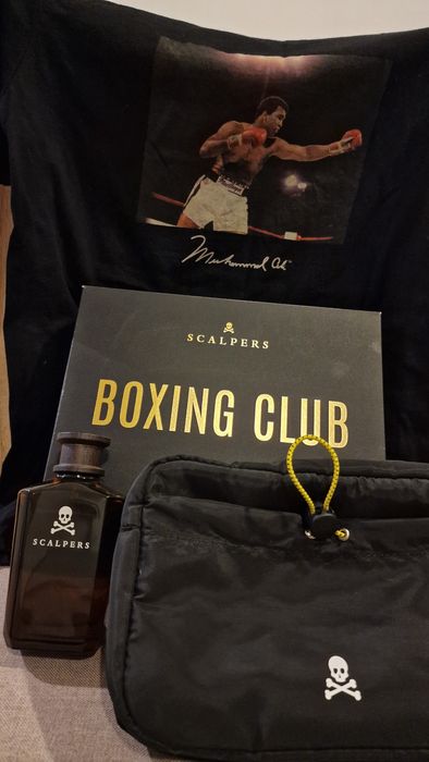Scalpers парфюм boxing club и комплект Lattafa