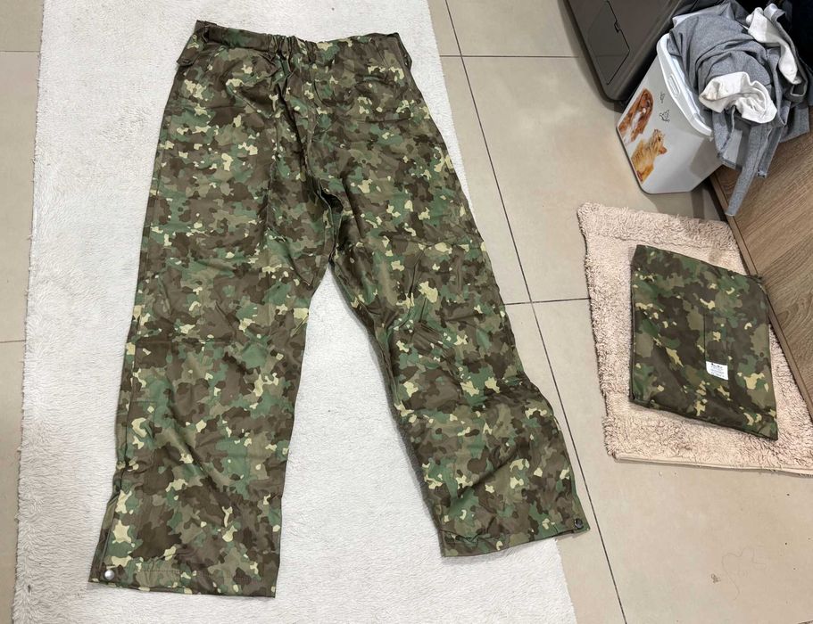 Pantaloni Combat Ploaie MApN Originali M2017 Impermeabili Noi cu Husă