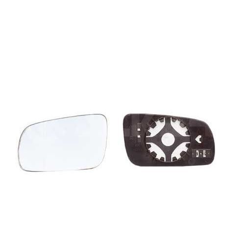 Geam oglinda, sticla oglinda Seat Arosa, Cordoba, Ibiza 3, Leon, Toledo 2; Vw Bora, Golf 4, Lupo, Passat, Alkar 6439127, parte montare : Stanga