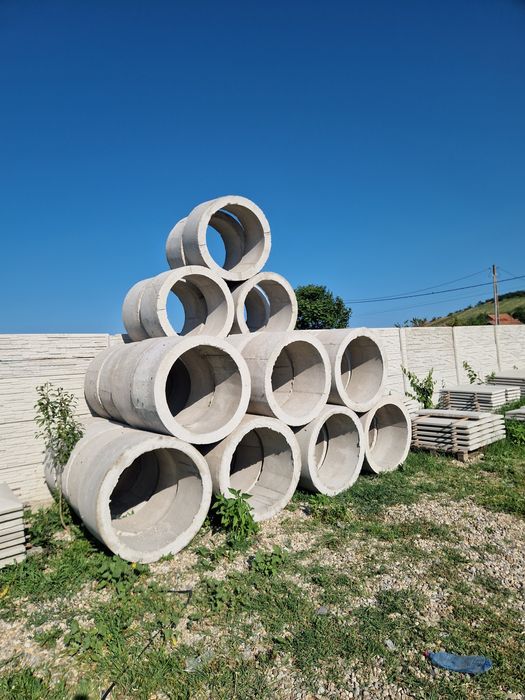 Tuburi din beton / oale de fântână/ bazine tuburi adâncire