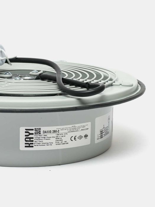 Осевой вентилятор 250мм — для вытяжки, тихий, гарантия