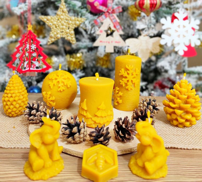 Свещи от Пчелен Восък/ Beeswax Candles