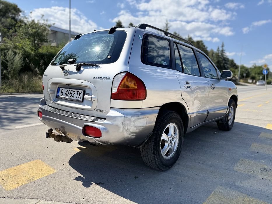 Hyundai Santa Fe 2. 0 CRTD Десен Волан 4х4  Обслужен  Работещ Климатик Редовен 1800 Евро
