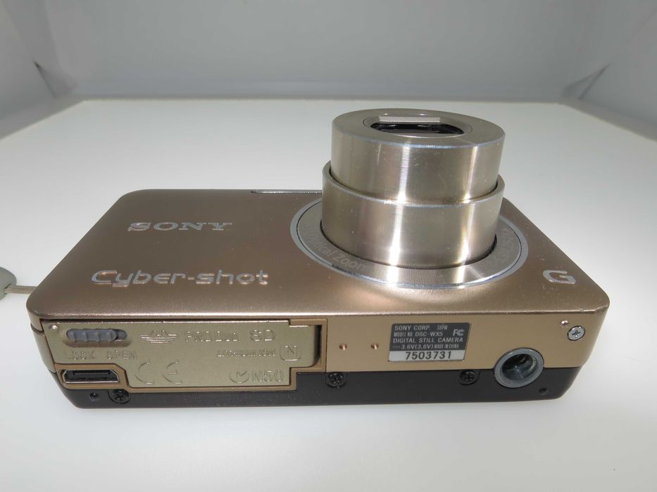 Sony Cyber-shot DSC-WX5 златен компактен фотоапарат цифрова камера НОВ