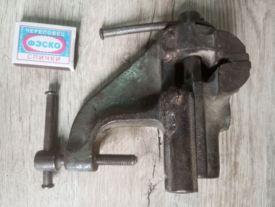 Тиски и мини наковальня