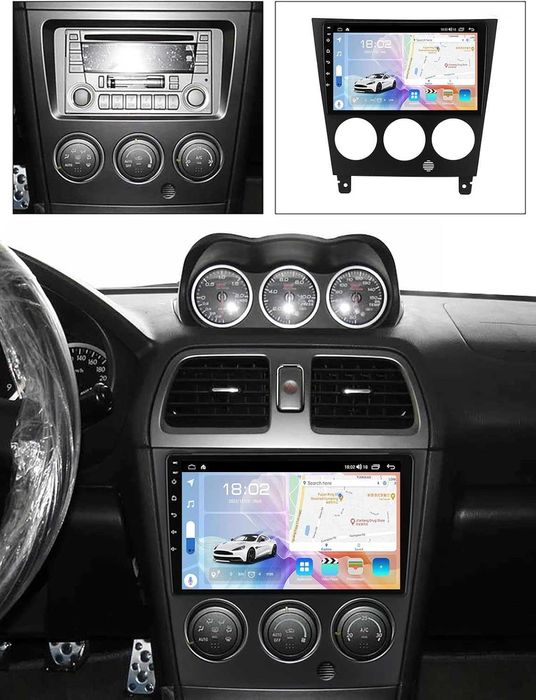 Мултимедия Двоен дин за Subaru Impreza Навигация Субаро плеър Android