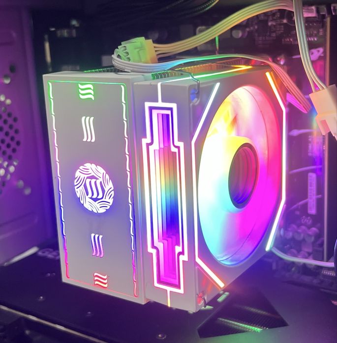 Башенный кулер 6 трубка RGB