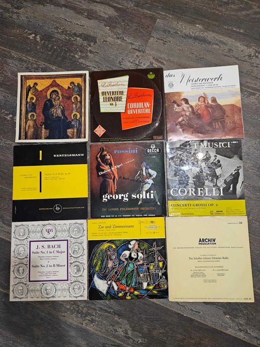 Продавам грамофонни плочи мн. добро състояние - класика