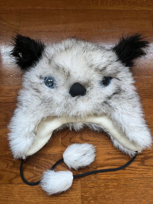 Детска шапка куче хуски