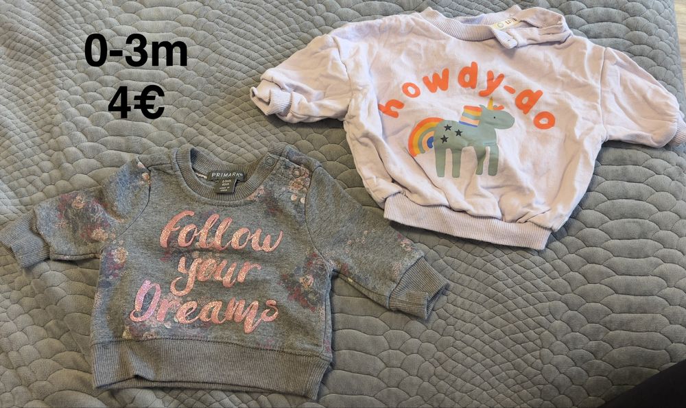 Лотове бебешки дрешки за момиче, английски марки