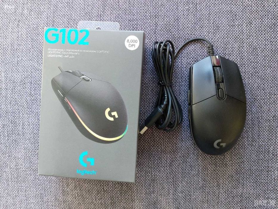 Клавиатура + мишка Logitech G213 + G102