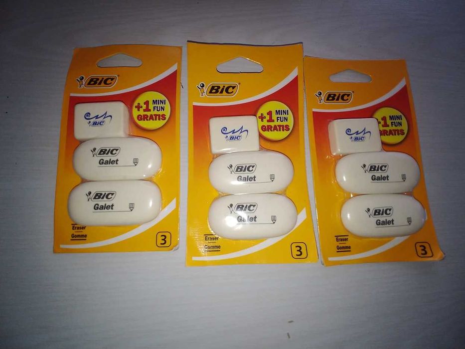 Vand seturi de radiere BIC