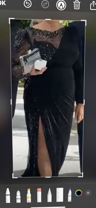 Rochita lunga de ocazie speciala