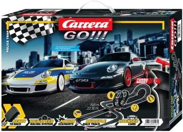 Писта Carrera GO Police Trap Porsche GT3 1 към 43 [НОВА]