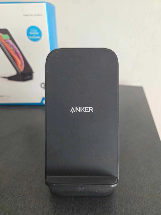 Wireless Anker Powerwave+ & Stand Black Model A2526