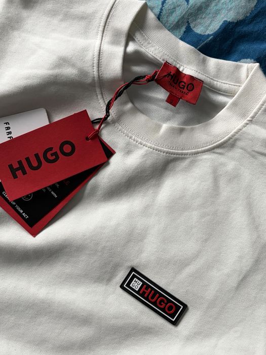 Бяла блуза Hugo S  размер