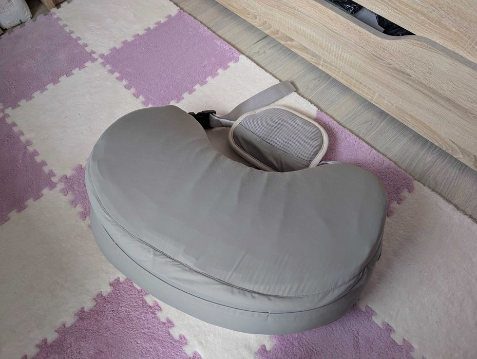 Възглавница за кърмене Матеа + протектор от органичен памук