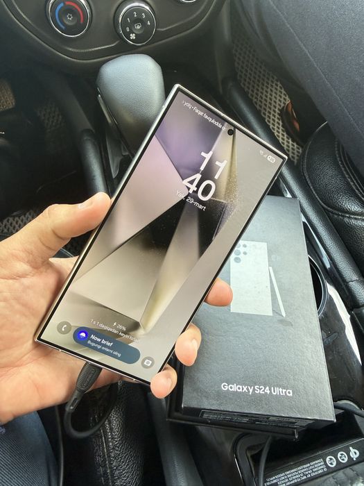 Samsung S24 Ultra 12/256gb Titanium Gray Vetnam 1yillik