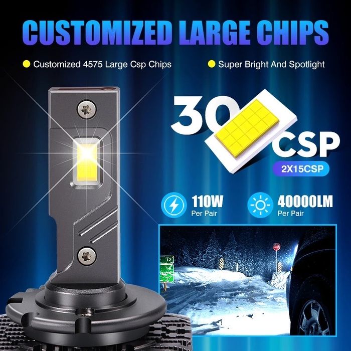 Becuri LED xenon D1S/D3S canbus Bmw Audi Mercedes Opel Skoda VW