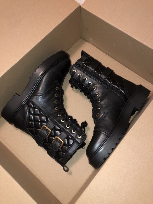 Кожаные ботинки Mango