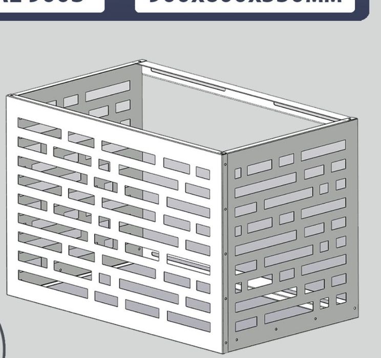Корзины и кронштейны на фасад для кондиционера