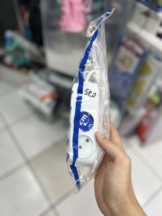 Удлинитель тройник всех видов